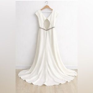 Anthropologie Sawyer Gown Wedding Dress